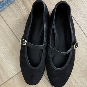 HM Black Mary Jane Flats Size 5 (EU 36)